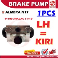 S2U Rear Wheel Brake Pump Nissan Almera N17 Pickup Cylinder Hydraulic Brake Part 44100-3HA0AG Pam Br