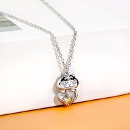 我不是胖虎經典系列-我愛胖虎晶鑽純銀項鍊