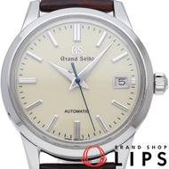精工 Grand Grand Seiko機械錶 39.5mm 優雅系列 自動上鍊 SBGR261/9S65-00D0，附錶盒、保固卡、不鏽鋼/皮錶帶，男士腕錶，象牙色，拋光，成色極佳 [二手]