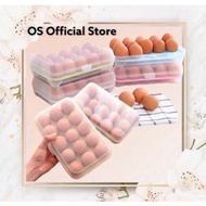 OS Egg Box 15 Holes Egg Organizer Box Egg Storage Food Storage Container