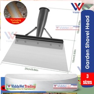 Viddavet Heavy Duty Shovel Head Manganese Steel Multi-Functional Steel Flat Shovel Heavy Duty head