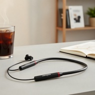 Lenovo HE05X II ,IPX5 ,,,  Fon Leher Bluetooth Lenovo HE05X II, Tahan Air IPX5, Fon Telinga Magnetik