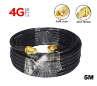 RG58 3G,4G Low Loss สำหรับ เสาอากาศ WiFi Router และ 3G,4G Router Antennas 5M