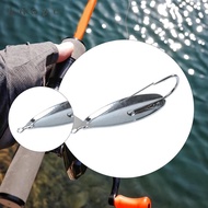 Adepe Metal Spoon Lure Hard Body Flutter Hook for Lure Fishing Freshwater Saltwater Bass Pike