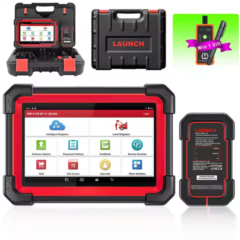 LAUNCH X431 CRP919E BT Car Diagnostic Tool OBD2 Scanner DBScar VII VCI Auto with Active Test ECU Cod