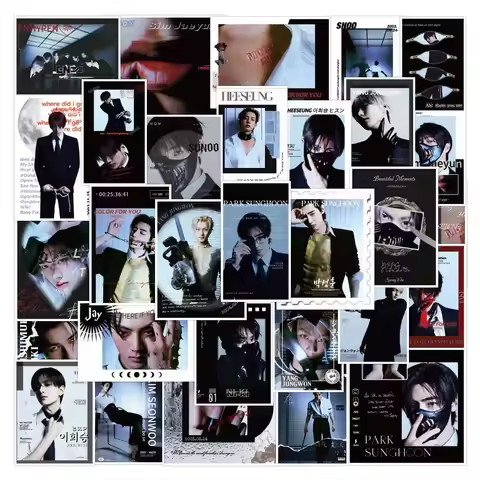 30PCSNew KPOP Korean boy band ENHYPEN star HEESEUNG JAY JAKE SUNGHOON JUNGWON music photo theme part