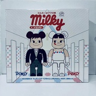 僅此一套 全新未開 MEDICOM TOY Be@rbrick Bearbrick 400% Fujiya Milky Peko & Poko Wedding Set 妹結婚套裝 全新現貨