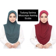 Tudung Instant Moscrepe Awning Scuba