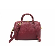 Authentic Louis Vuitton Aurore Empreinte Speedy 25 NM Bandouliere Crossbody Bag
