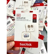 SanDisk Ultra SDSQUNR-128G-GN3MN Class 10 upto 100MB/s Micro SD Memory Card 128Gb