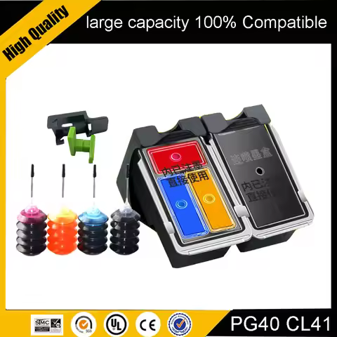 PG40 CL41 Compatible Ink Cartridge for Canon PG-40 CL-41 Pixma MP160 MP140 MP210 MP220 MX300 MX310 i