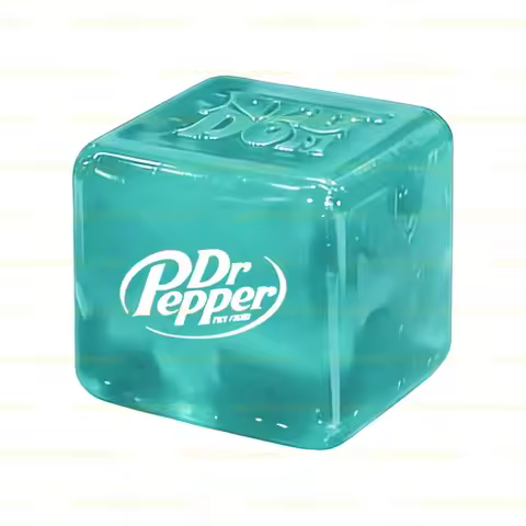 Needoh Limited Edition Dr Pepper Nice Cube Suptid Squish Blue