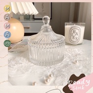 Doorgift Kaca Glassware Korea Style Glass Jar | Candle Jar | Doorgift VIP kahwin | Exclusive Gift | Balang Bekas Kaca