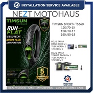 TIMSUN TAYAR TYRE SPORT+ TS660 120/70-15 120 /70-17 160/60-15 TMAX XADV TL500