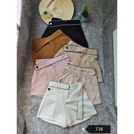Ready Stock🔥Talent highwaist Short Pants T38