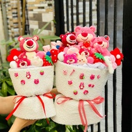 Lotso Bear Bouquet Cute High Quality Birthday Graduation Gift