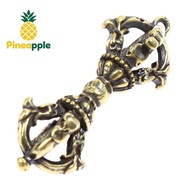 [Pine-t] Bronze Antiqued Tibetan Buddhist Religious Supplies Luy Home Decor