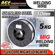 5 KG x 1.0mm MIG Stainless Steel Gasless Wire  - FLUX CORED Stainless Steel Wire