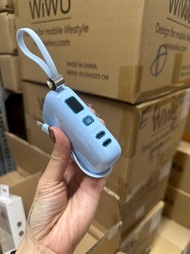 Pin dự phòng mini tích hợp sạc nhanh kèm cáp sạc dung lượng 10000mAh (37W/ Quick Charge 3.0) Joway J