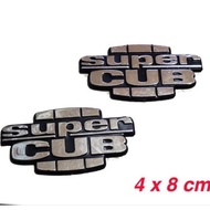 CH ptxm honda super Cub 82 Braille Stamp Set (1 Pair Silver)