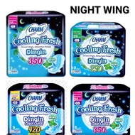 (P 29/35/42cm) charm night pads cooling fresh sanitary pad women sanitary napkins & panty liners