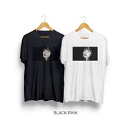 การออกแบบเดิมเสื้อยืดBLACK PINK LISA | Round Neck T-Shirt | Cotton | Minimal DesignS-5XL