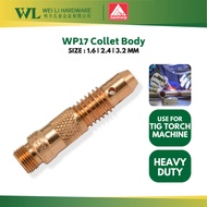 TIG WP17 Torch Collet Body 1.6/2.4/3.2mm / tig part / tig torch part / Welding Torch Accessories