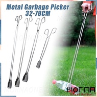 32-78CM Metal Trash Garbage Picker Heavy Duty Trash Picker Stick Garbage Tong Long Garbage Clipper