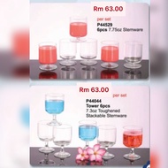 Pasabahce Giacomo Stemware Glass Set