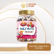 Daily Nuts Mixed Dried Fruits and Nuts 600g – Mix 5 Premium Nutritious Nuts