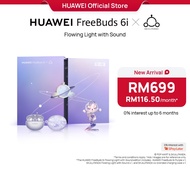 HUAWEI FreeBuds 6i Flowing Light with Sound | Wireless Earphone | Intelligent Dynamic ANC | Punchy B