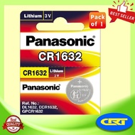 CR1632 Genuine Panasonic Lithium Battery 3V (CR-1632/5BE)