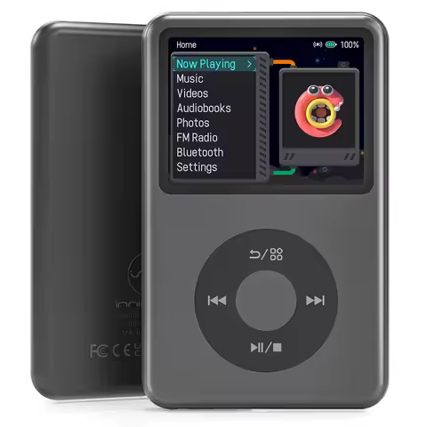 128GB Y1 Reproductor MP3 Player Bluetooth speakers, Ipod Classic Walkman Support Video, Small Portab