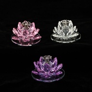 Crystal Lotus Car Decorations Car Interior Decorations Car Center Console Creative Living Room Decor