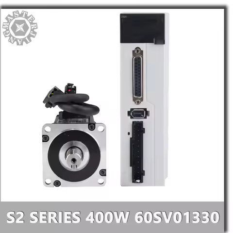 S2-SVD15 110V 220V 400W 60SV01330 AC Servo motor 3000RPM 1.27N.M Single-Phase servomotor drive perma
