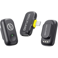 HollyLand Lark A1 Mini Duo Wireless Microphone ไมโครโฟน ไมค์ไวเลส เชื่อมต่อได้ทันที เสียงใสคมชัด ระด