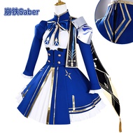 Honkai: Star Rail 田 Fate/stay night cosplay saber cosplay costume and wig shoes