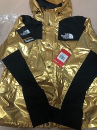 Supreme The North Face Metallic Mountain Parka Gold Size M