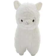 Anak Patung Alpaca yang Lembut, Haiwan Boneka Lembut, 7" Anak Patung Domba Putih, Hadiah Hari Lahir 