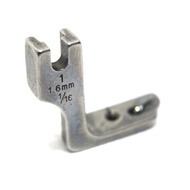 MESIN Wrap Foot - Seam 1.6 mm - Hemming Foot No.1 Industrial Sewing Machine