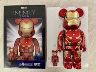400% + 100% Ironman Mark 50 鋼鐵俠 Ironman Bearbrick BE@RBRICK