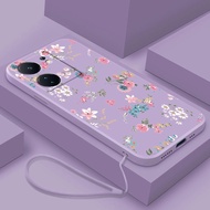 Xiaomi Redmi 13C 5G POCO C65 Beauty Flowers Mobile Case Candy Floral Casing Soft Cover