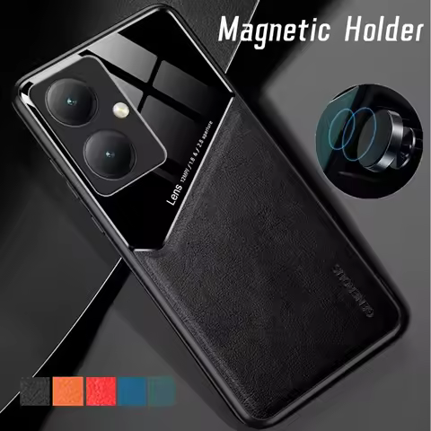 Shockproof Case for VIVO Y03 Y18 Y28S 5G Y17S Y27 5G Y78 Y36 Y100 Y22S Protective Cover With Car Mag