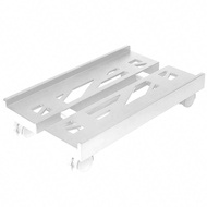 Adjustable Mobile CPU Stand Ventilated Computer Tower Stand PC Tower Stand with 4 Caster Wheels Fits