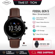 FOSSIL Gen 5 Men Smart Watch Waterproof I Microphone Speaker GPS Fitness Tracker Heart Rate Monitor 