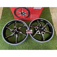 RCB CT600 Mags Honda Click 125 / Click 150 (4 HOLES) CNC MAGS