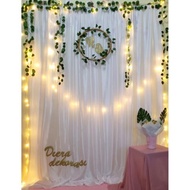 Dekorasi backdrop / dekorasi lamaran / dekorasi wedding /photobooth