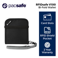 Pacsafe RFIDsafe V100 Rfid Blocking Bi-Fold Wallet