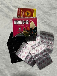MEGA - B12 vỉ DINH DƯỠNG CHO GÀ ĐÁ TĂNG BO- HÀNG CHÍNH HÃNG THÁI LAN