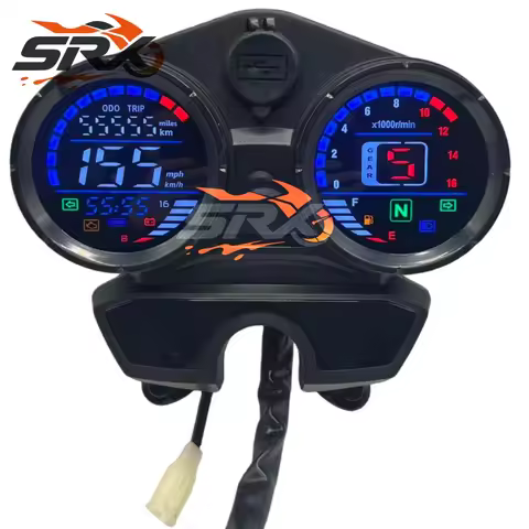 For Kawasaki Boxer CT150 Bajaj Boxer CT150 Discover 135 100 Digital Meter Assy new LED Speedometer
